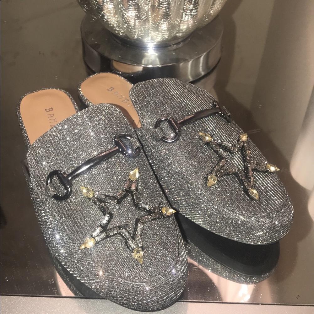 PEWTER LOAFERS/MULES (NEW IN BOX) ‼️NO OFFERS‼️ - Picture 4 of 8